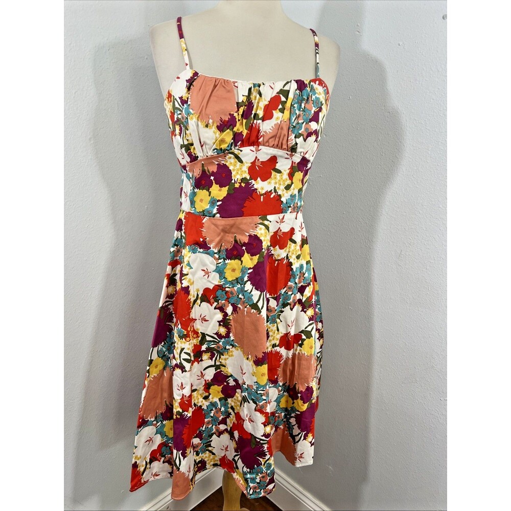 APNY Mini Dress Women 6 Floral Babydoll Festival Party Bloomcore